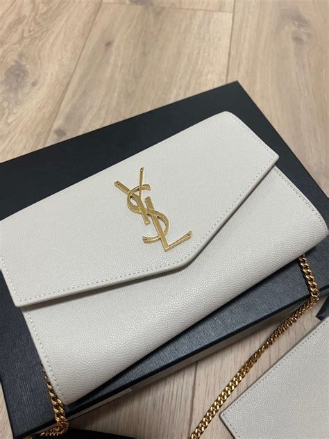 ysl uptown chain wallet review